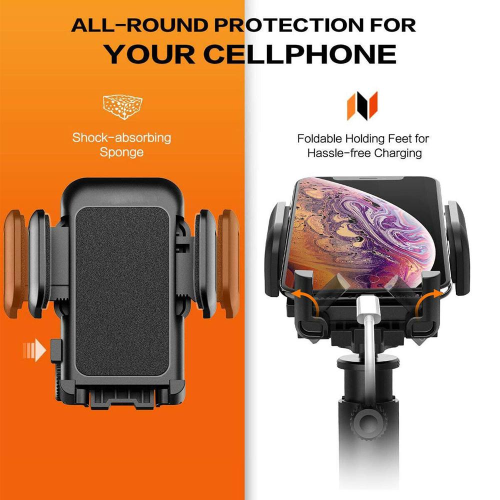 Car Cell Phone Mount Holder Dashboard Windshield CD Slot Stand 360 Rotation