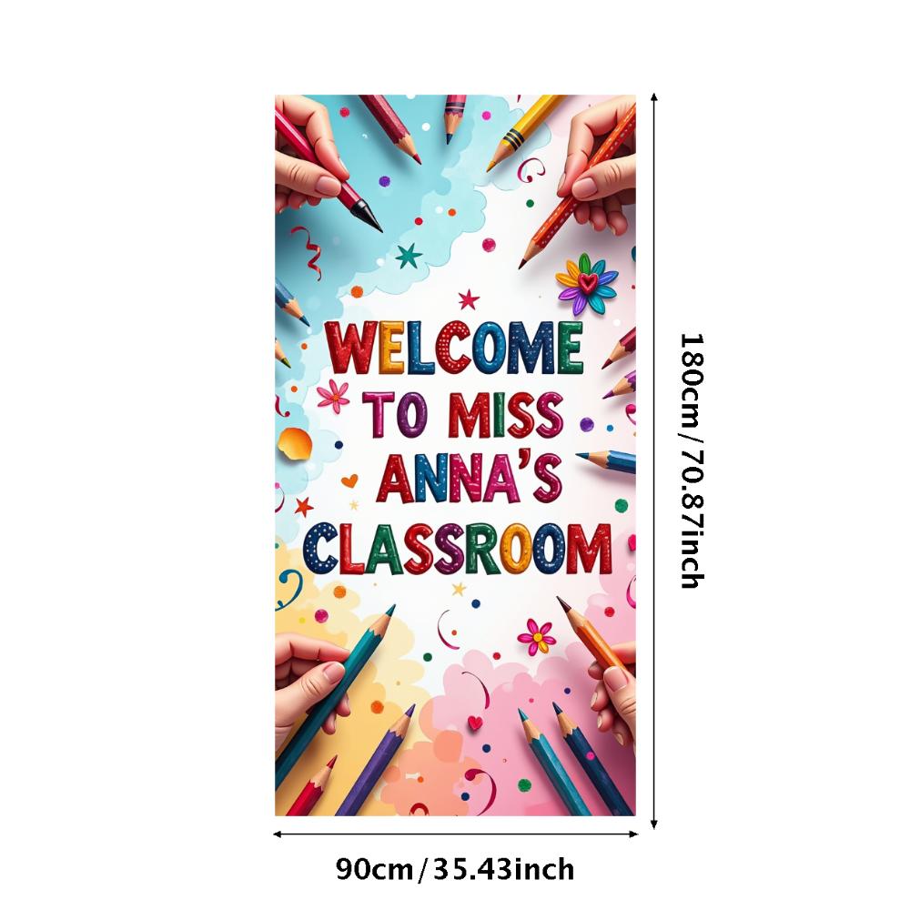 Decoration Decor Banner for  Classroom Teacher Party