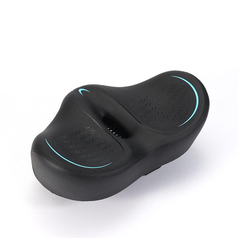 Extra-Thick Noseless Bicycle Saddle — 13