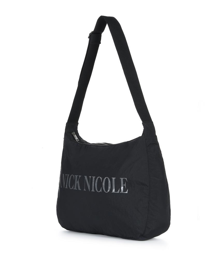 Nick&Nicole Nicole Nylon Big Square Bag_Black