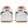 Nike Dunk Low Pro ISO SB Orange Label Unisex Sneakers White Black-White-Gum-Light-Brown CD2563-100
