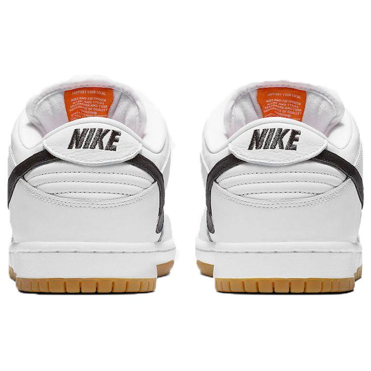 Nike Dunk Low Pro ISO SB Orange Label Unisex Sneakers White Black-White-Gum-Light-Brown CD2563-100
