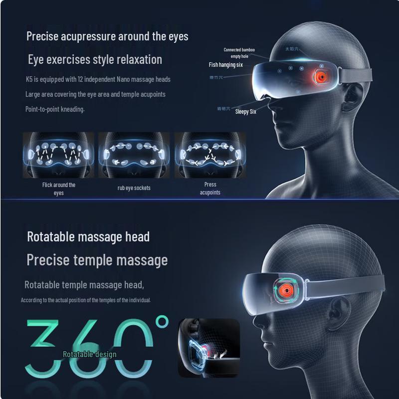 SKG K5 Eye Massager CN Plug (adapter Included)