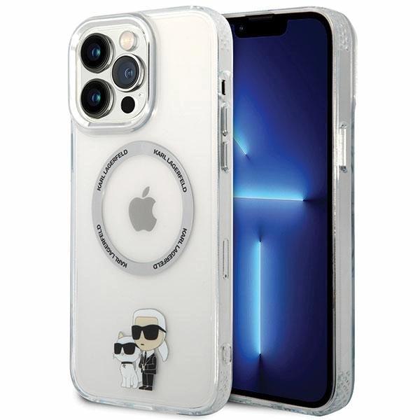 Karl Lagerfeld Klhmp13Xhnkcit Iphone 13Pro Max 6,7 Hardcase Transparent Iconic Karl&Choupette Magsafe