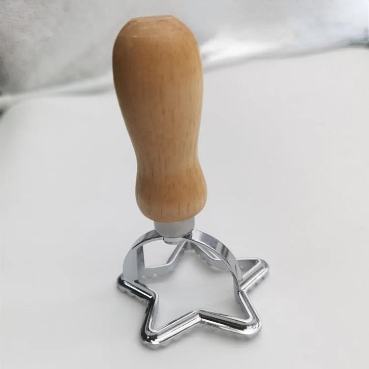 Ausstecher Ravioli Pasta Werkzeuge 304 Edelstahl Kekse Form Ravioli Maker Ausstecher Quadratisch Rund Pizza Schneidrad Werkzeuge