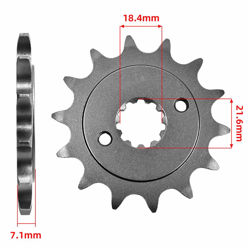 520 14T 40T Motor Bike Front Rear Sprocket Gear Wheel Cam for CF Moto 250 NK CF250 2017- 250 NK CF250-BF