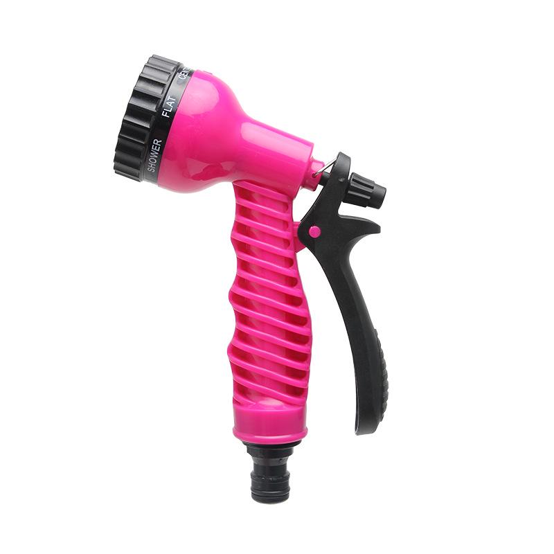 Multifunctional High-Pressure Car Wash and Garden Water Hose Gun with 7 Spray Settings