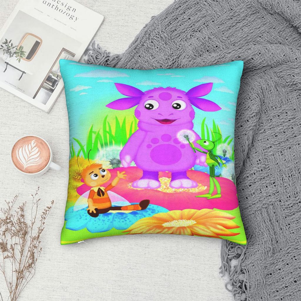 Luntik Zeichentrick  Bedruckte Kissenbezüge Kissenhülle Kissenbezüge Warme Bettdekoration Reißverschluss Mehrere Größen