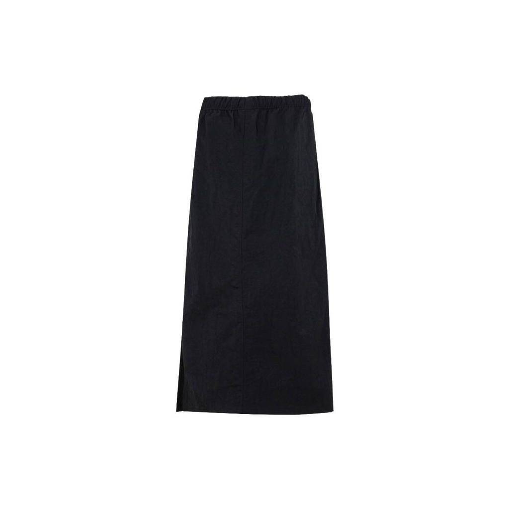 Nike Sportswear Essential High-Waist Elastic A-Line Long Skirt Women Bottoms Black DM6250-010