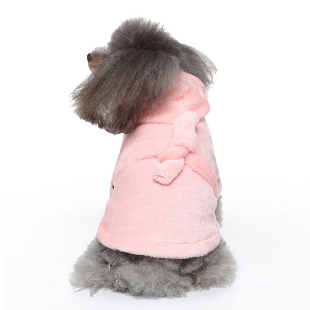 Quick-drying Dog Bathrobe Soft Puppy Robe Cute Pet Pajamas  Cat
