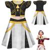 K-Pop Demon Hunters Dress Rumi Zoey Mira Cosplay Costume Girls Casual Flying Sleeve Dresses Halloween Xmas Party