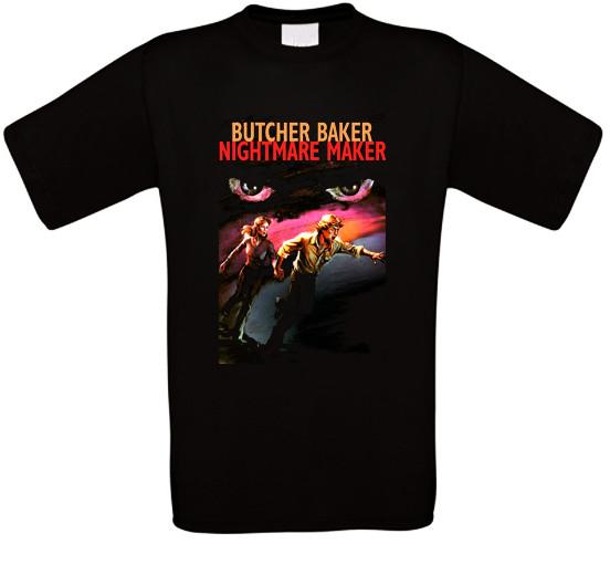 Butcher Baker Nightmare Maker Horror Cult Movie T-Shirt All Sizes S