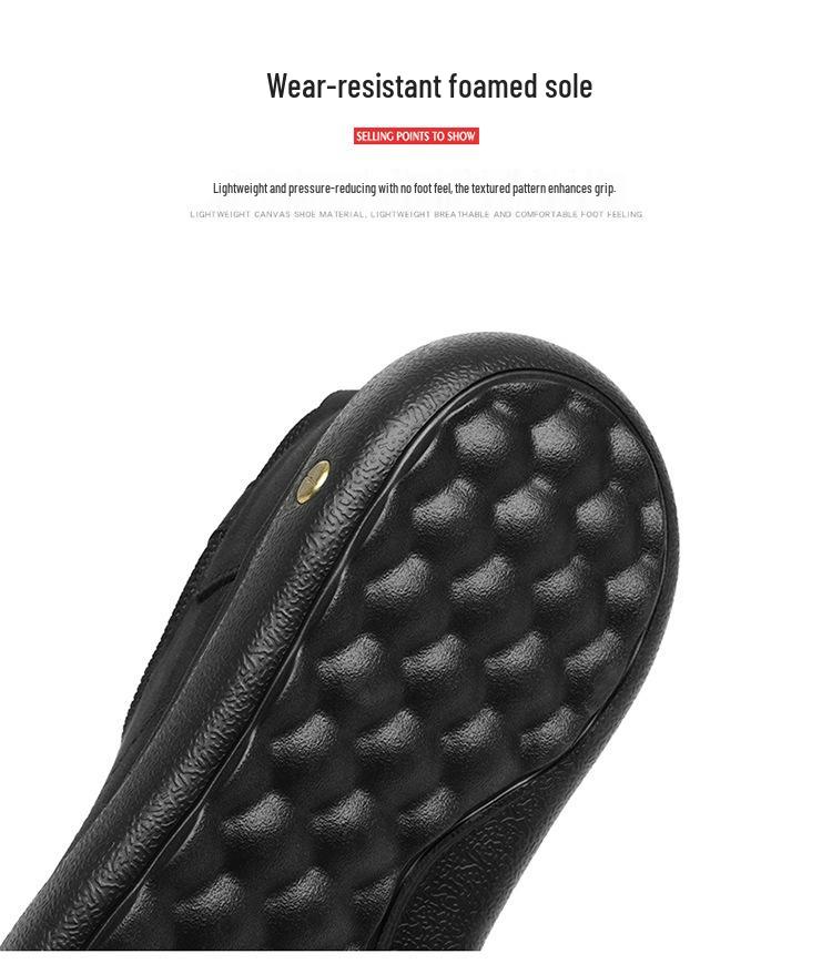 2026 Matte Leather Men's Casual Shoes - Lightweight, Wear-Resistant, Retro Style with Thick Sole - Trendy Spring Driving Footwear