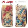 Zelda Legend Wallet Full Color Zip Long Purse Anime Handbag Coin Bag Organizer 1pcs