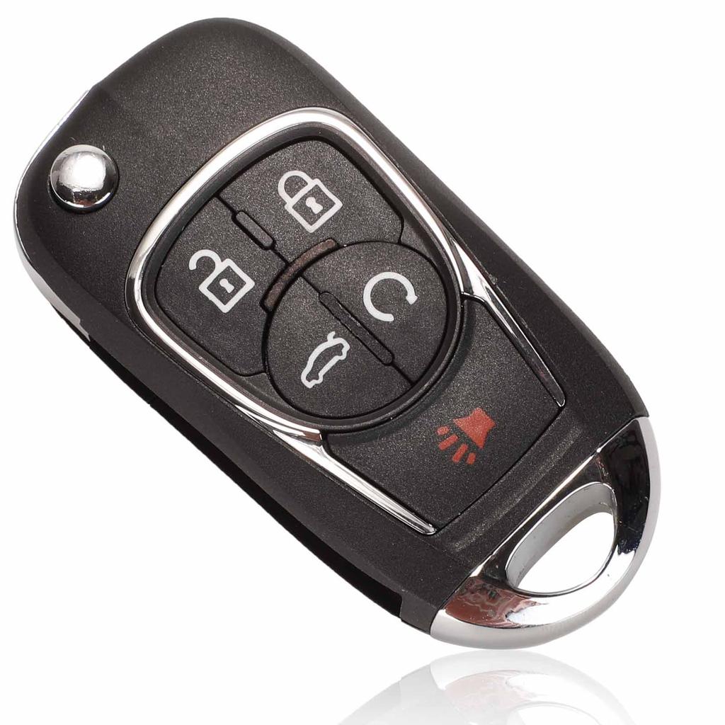 jingyuqin 10ps For Chevrolet Cruze For Buick Regal Encore Lacrosse GL8 OPEL Insignia Astra J Zafira C Remote Car Key Cover Logo
