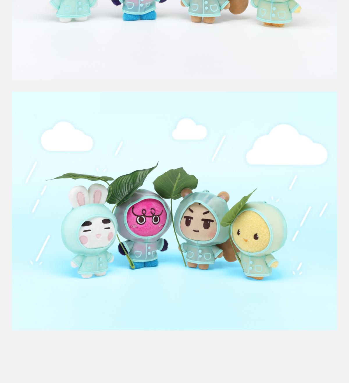 【SHINee】 VOICE POUCH&15CM DOLL(RAINCOAT) SHINee】10CM DOLL VOICE POUCH&15CM DOLL(RAINCOAT Ver.) -KEY ver.