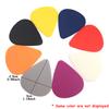 40/80pcs 0.46mm Solid Color Guitar Picks Color Random Ship ABS Pick for Guitar Ukulele Bass Musical Instrument Performance Acces
