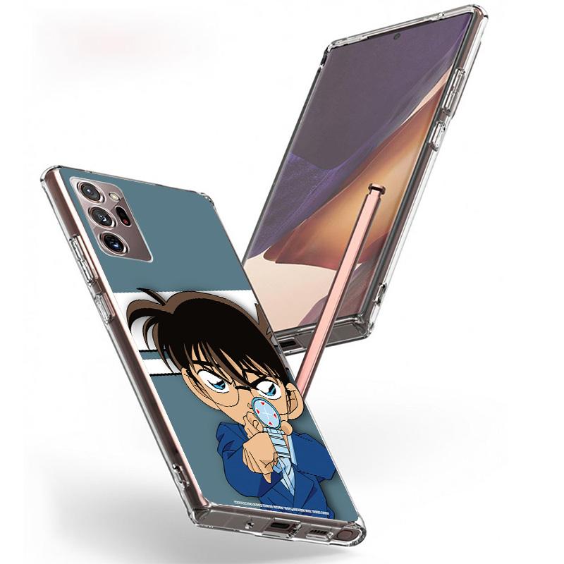 Anime Conan Cover Phone Case For Samsung Galaxy S26 S25 Edge S24 Ultra S23 S22 Plus S21 S20 FE Soft Fundas Shell Galaxy S25 S24