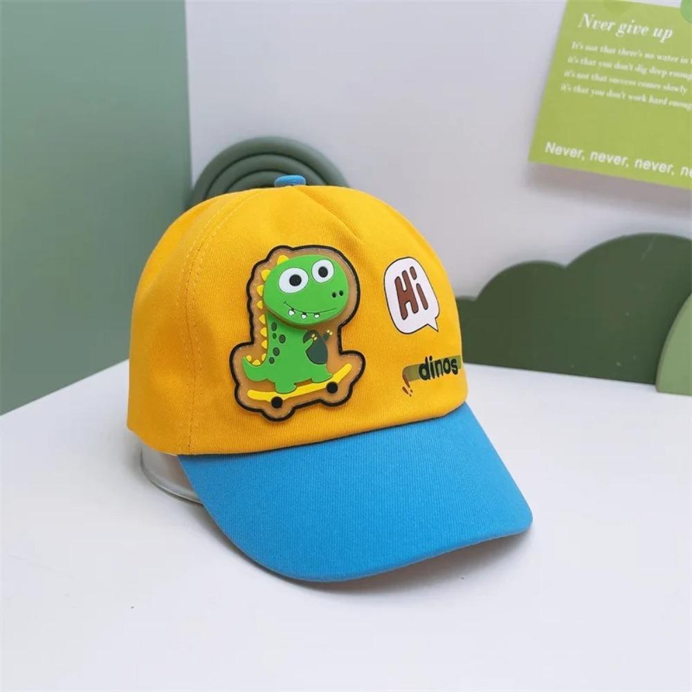 Cotton Kids Baseball Cap Adjustable Size Baby Sun Hat Cartoon Children Baseball Cap  Sun Protection