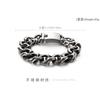 Domineering Men'S Stainless Steel Jewelry Exaggerated Personality Creative Titanium Steel Men'S Bracelet Hand Jewelry