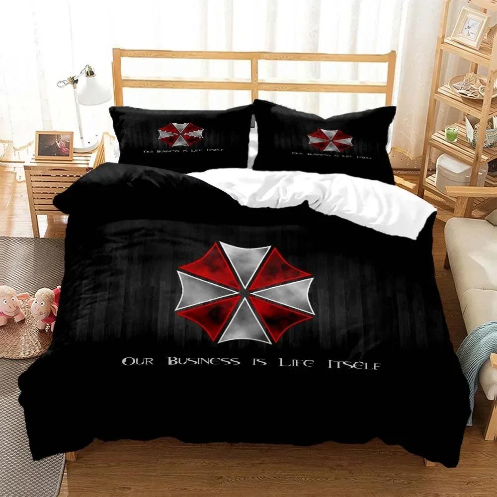 Regenschirm Zombie Firma Bedding Set For Bedroom Soft Modern Bedspreads Comefortable Kids Duvet Cover Quilt Cover And Pillowcase