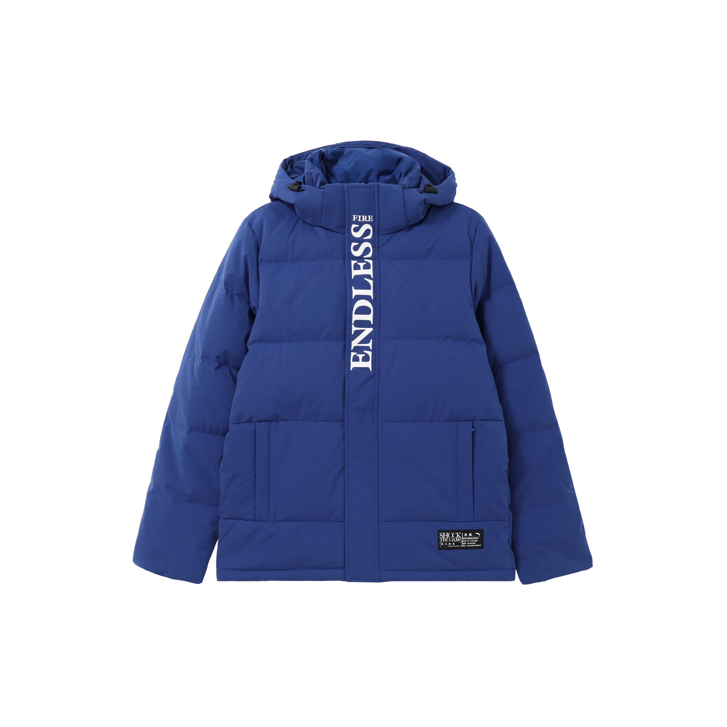Anta Basketball Collection Down Jacket Men s Blue 152141910-2 XS