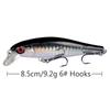 New 3D Eyes Bionic Minnow Fishing Lures Baits Artificial Hard Bait Lure Biomimetic Bait Fishing Equipment 8.5cm 9.2g