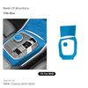 For BMW 3er G20 G21 G28 Center Console Panel and Knob Cover Trim Frame Sticker Made of Alcantara Car Interior Custom Accessories