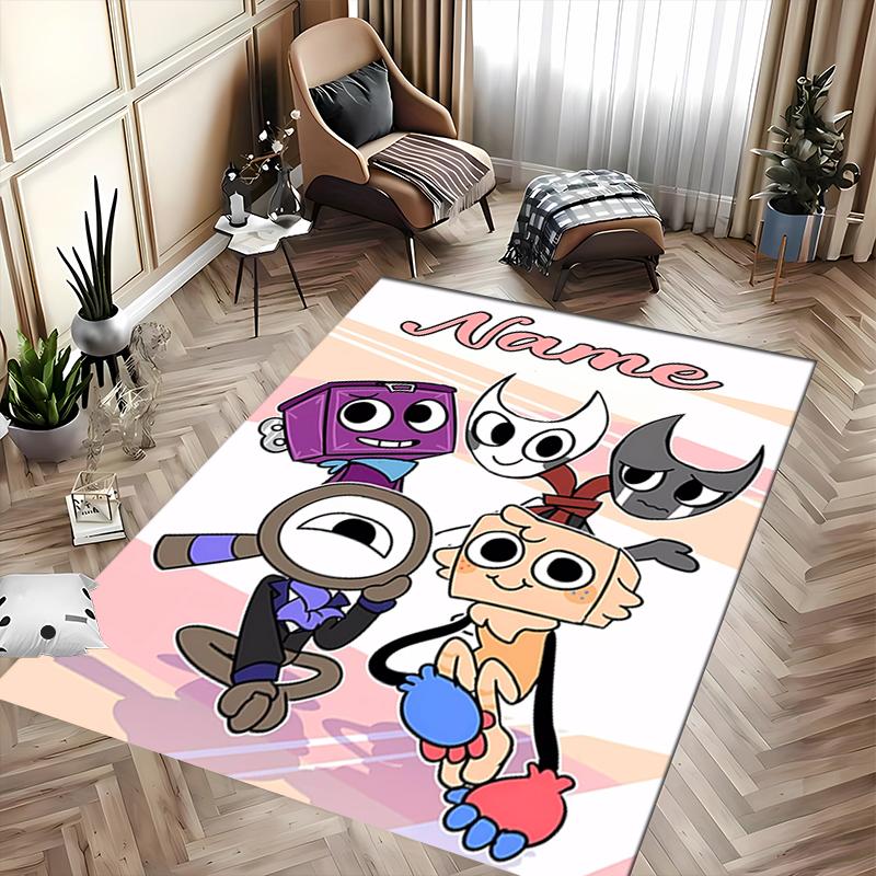Custom Personalization Game Dandy's World Area Rug - Perfect For Kitchen, Bathroom,Laundry Room Decor Large Size Available,Gift All Seasons