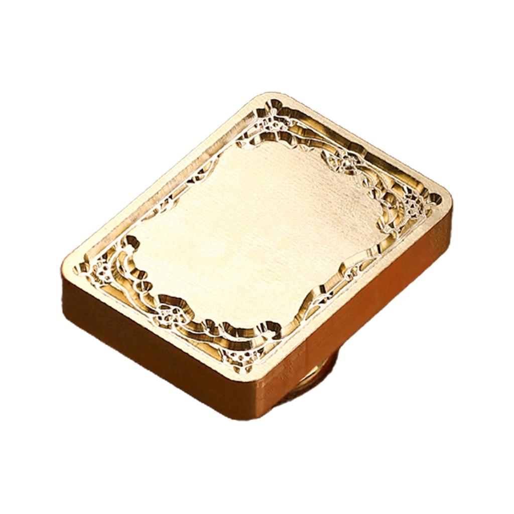 Wax Seal Stamp Head for Seal Envelope Invitation DIY Scrapbooking Round/Oval/Square Wax Seal Stamp Head Replacement