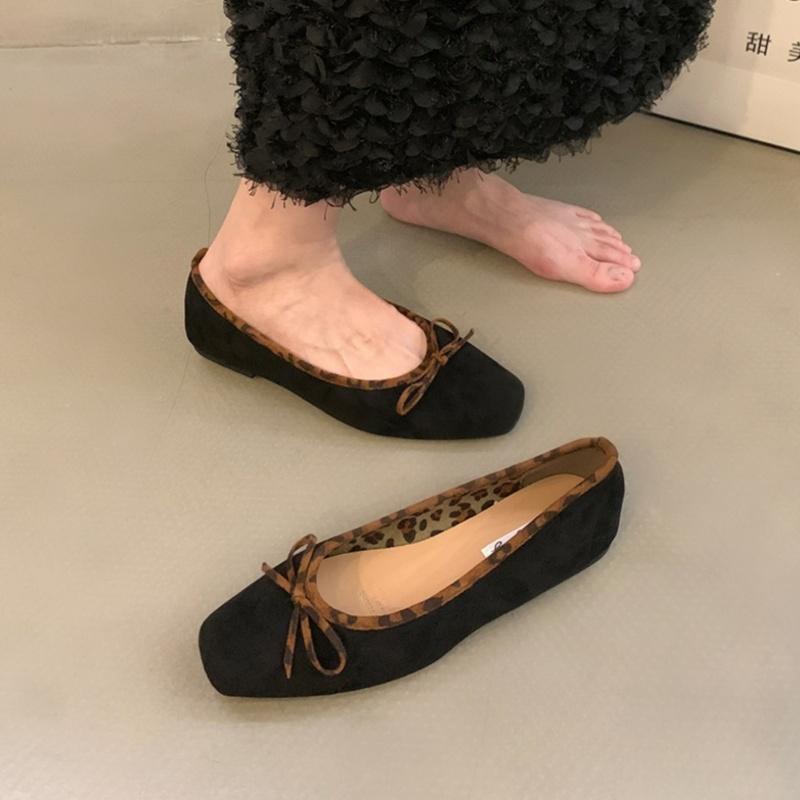

Bailamos Soft Women Flats Femme Ballet Shoes Women Slip On Loafers Dress Flats Woman Outdoor Shoes Moccasins Mujer 35