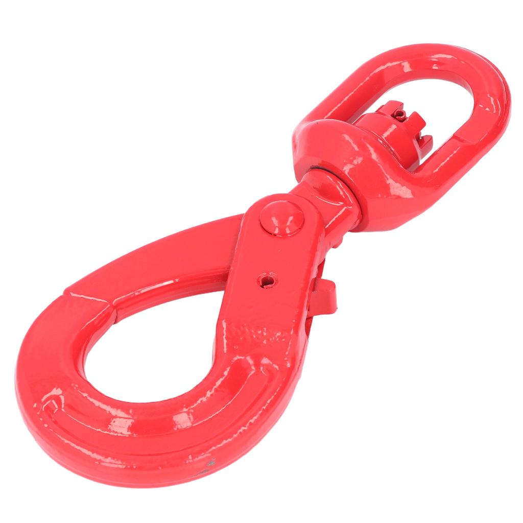 Crane Hook Painting G80 Forged Steel Self Locking Safety Rotating Hooks for Ships Automobiles