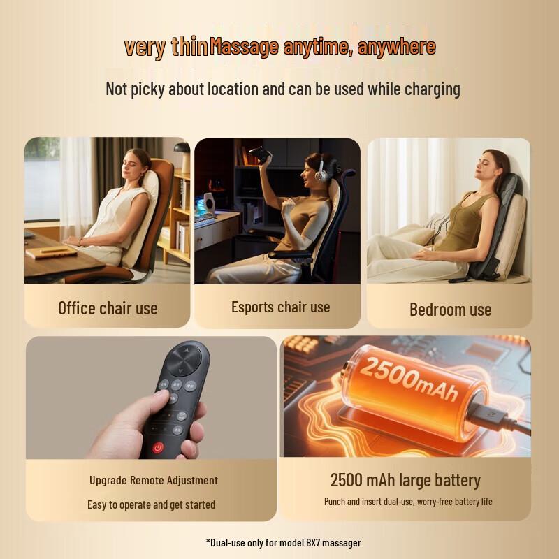 Westinghouse BX7 Ultra-Thin Back & Waist Massage Cushion