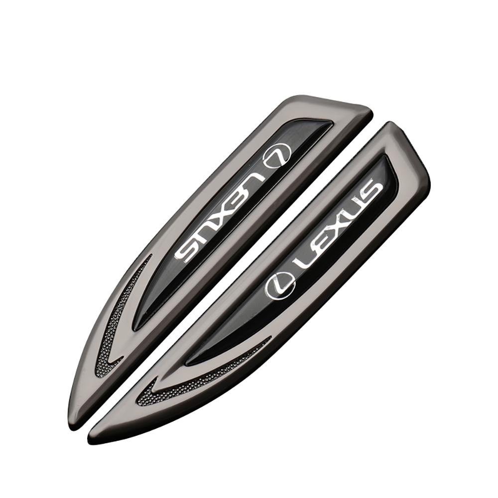 

3D Metal Car Side Body Logo Badge Sticker Decoration Decals Accessorie For Lexus LS LC IS350 ES300h ES300 IS250 IS220d NX350h RX