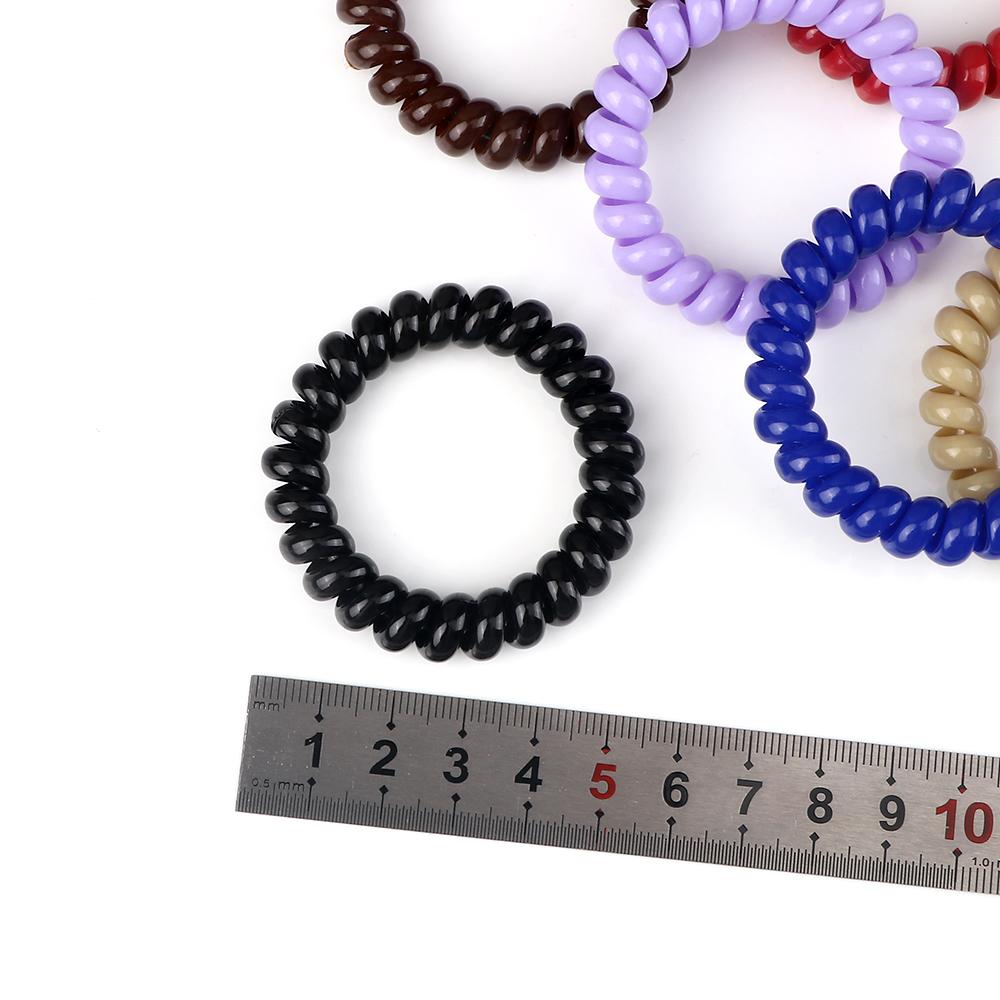 5 buc/set Elastic Culori Bomboane Fir de Telefon Simplu Benzi de Păr pentru Femei Coadă de Păr pentru Copii Fete Scrunchies Bandă de Păr Gumă Cadouri