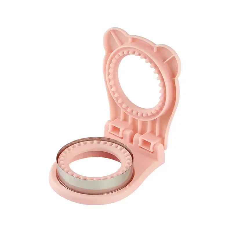 

JUSTINLAU Sandwich Cutting Mold Stainless Steel Cake Bread Cutter Removable DIY Cake Mold Home Breakfast DIY Baking Tools