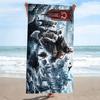 Class Game Print Beach Towel, Large Soft Quick Dry Towel for Beach Camping Swimming