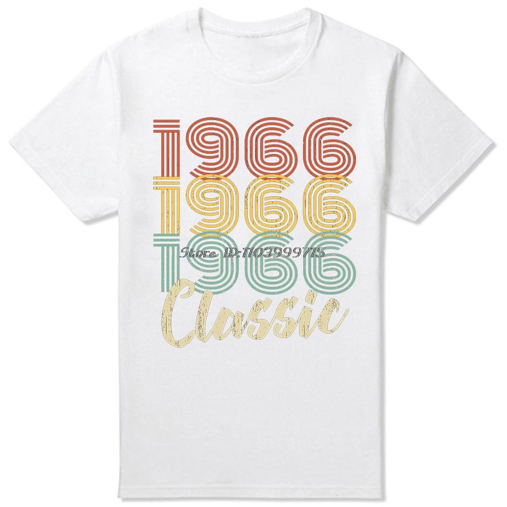 Retro 60s Clothes Vintage Made In 1966 All Original Parts T Shirt Unisex Husband Dad Birthday Gifts T Shirt Born In 1966 Tshirt