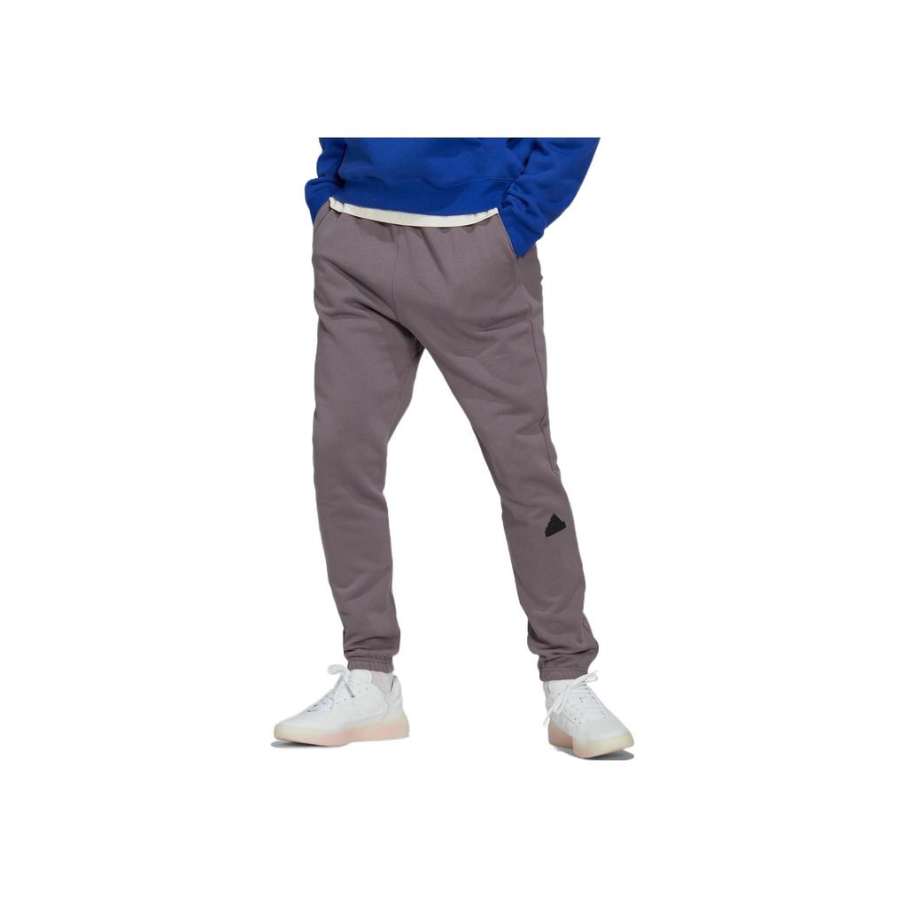 Adidas Einfarbige Logo-Jogginghose Herren Unterteile Rosabraun HN1939