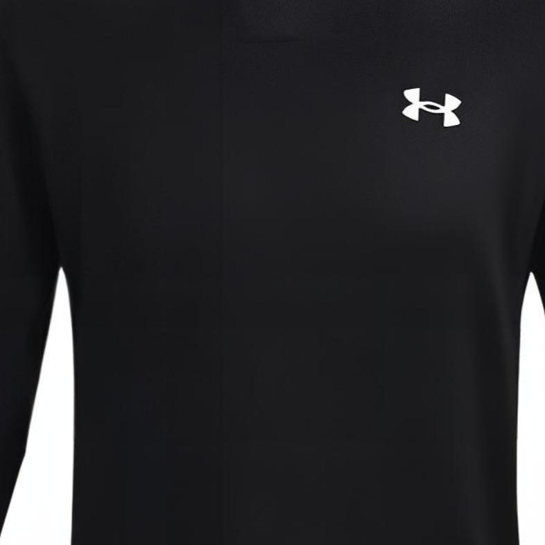 Under Armour Moletom Casual de Gola Redonda com Estampa de Logotipo Masculino Tops Preto 1366262-001