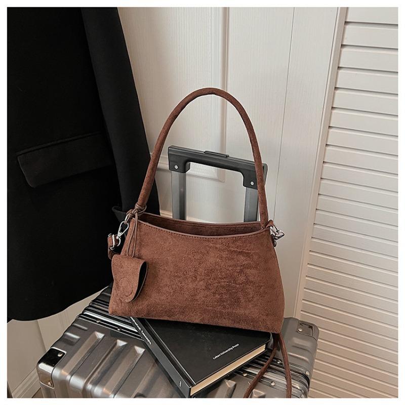 New Autumn and Winter High-value Armpit Bag Maillard Handbag Commuter Shoulder Messenger Bag