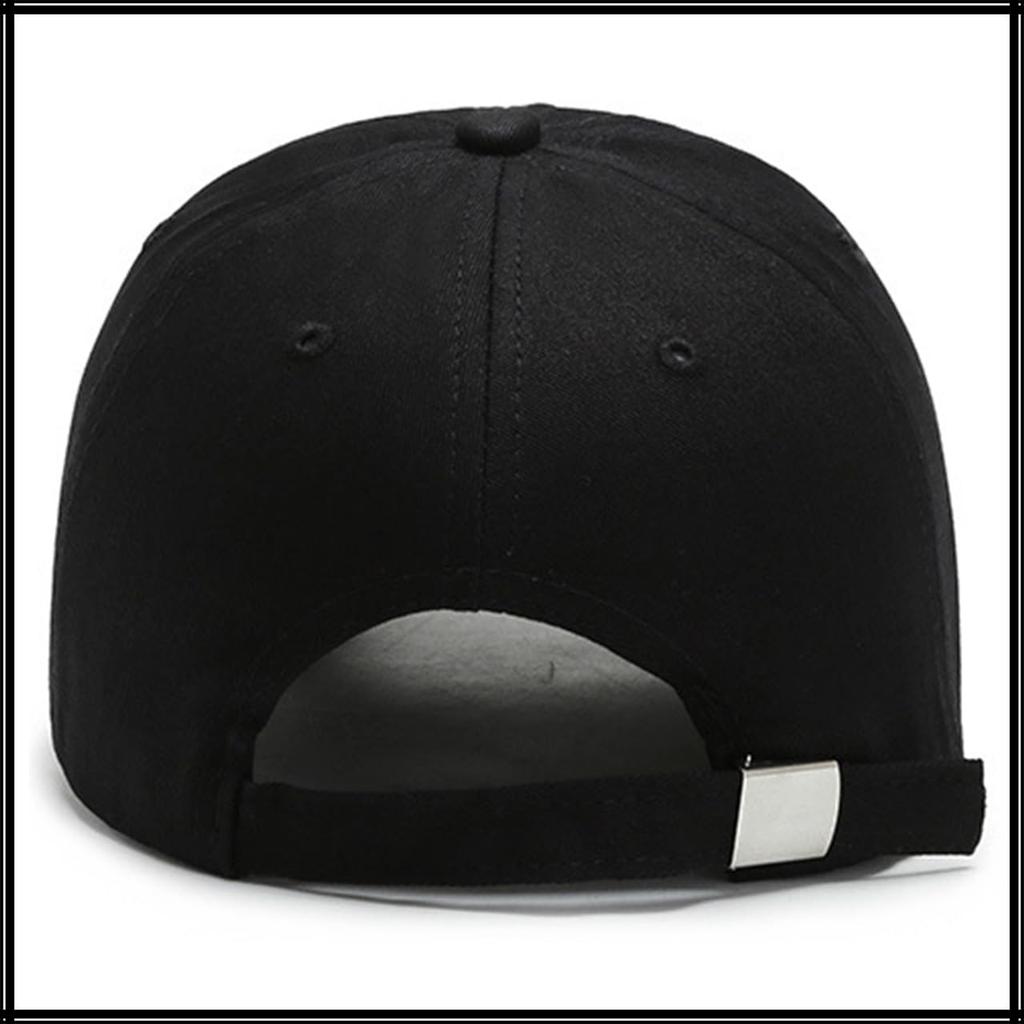 Baseball Englisch CA986 [White Fang] Hut, Kappe, Buchstaben, Schlicht, Schirm, Kappe, Stilvoll, Modisch, Cool, Herren (blau)