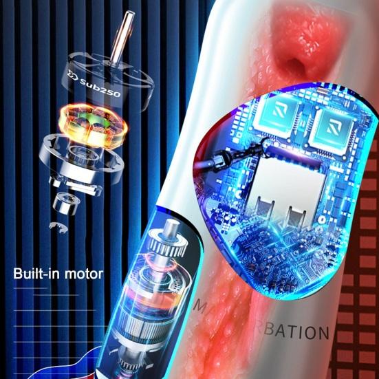 Electric Masturbation Cup Fully Automatic Men's Masturbation Sex Products Penis Training Device Toys