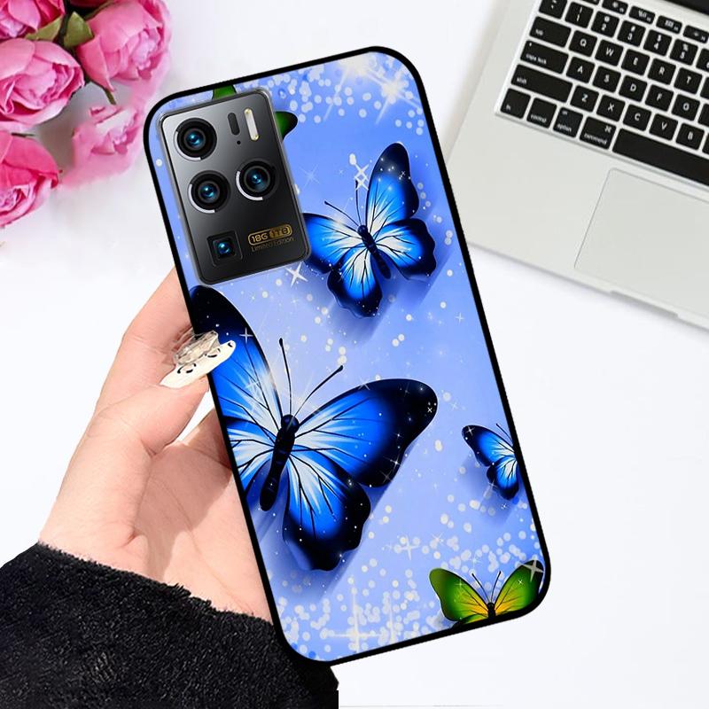 

Для ZTE Axon 30 Ultra 5G Чохол Axon30 Pro+ Ударостійкий Силіконовий Чохол для Телефона Для ZTE Axon 30 Pro 5G Coque 30S Кольоровий Бампер з Малюнком For Axon 30 Ultra 5G