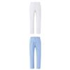 Men American Drawstring Simple Solid Color Casual Linen Cotton Straight Long Pants