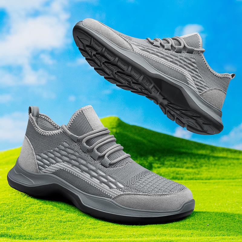 Fashion Comfortable Man Mesh Shoes Beach Sandals for Men Breathable Adult Sneakers Summer Sports Flats Non-Slip Male Treking Footwear