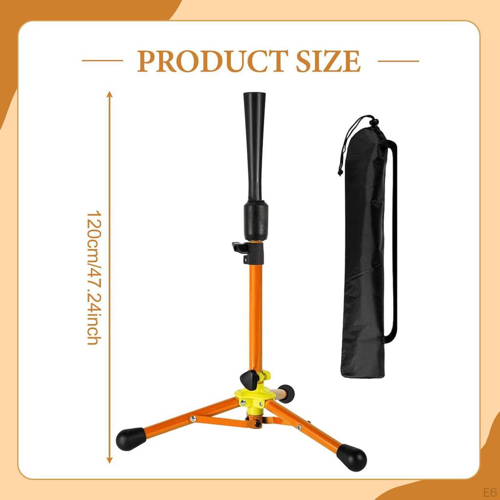 Batting Tee Adjustable Height Baseball and Softball Practice Equipment Adults