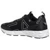 Emporio Armani EA7 Round Toe Lace-Up Flat Running Shoes Low Top Casual Shoes Men sneakers Black X8X154XK357K716
