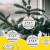 2020 Christmas Ornaments Friends Gift  Holiday Decor Tree Decorate