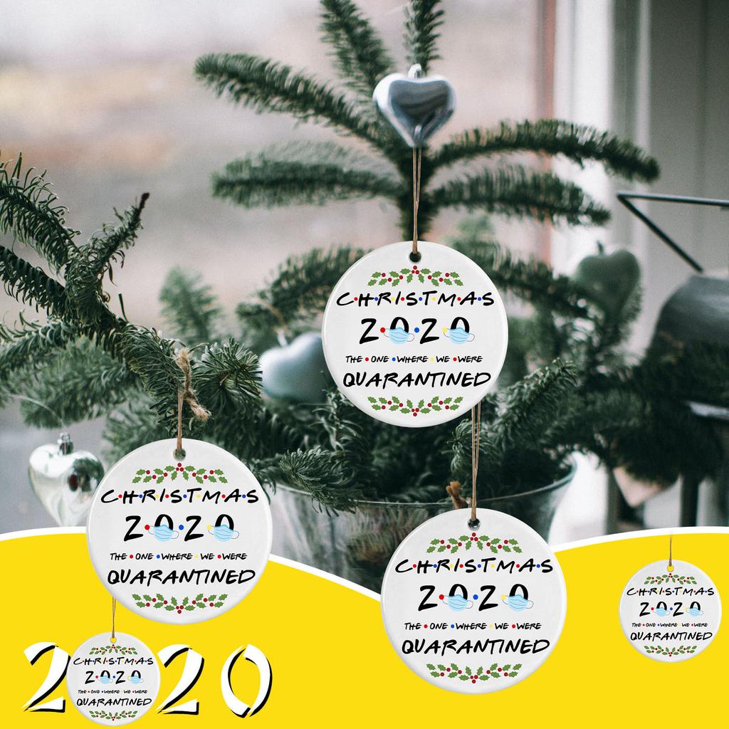 Vánoční ozdoby 2020 Dárek pro přátele Sváteční dekorace Zdobení stromku